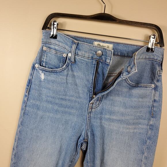 Madewell The Perfect Vintage Jean in Coney Wash: Destroyed Edition Size 26 - Picture 8 of 10